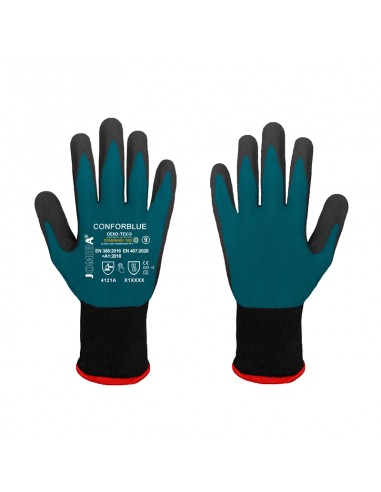 Guante Nylon/Nitrilo arenoso Conforblue
