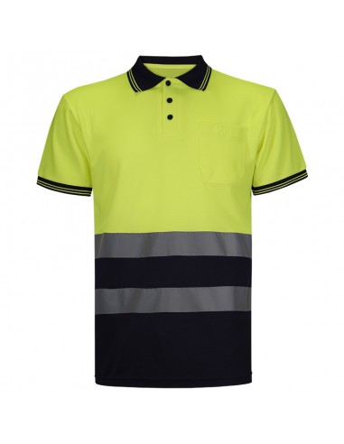Polo m/corta de alta visibilidad WR312